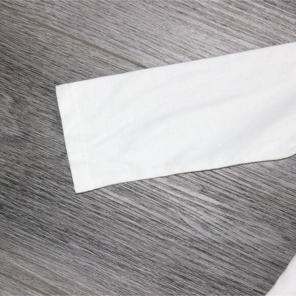 First Impressions Infant Long Sleeve 'Awesome Girl' T-Shirt-White-12 Months - Picture 4 of 5